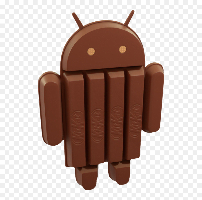 A High Quality Masked Android Kitkat Logo Png File - Android Kitkat Logo Png, Transparent Png - enjoy png