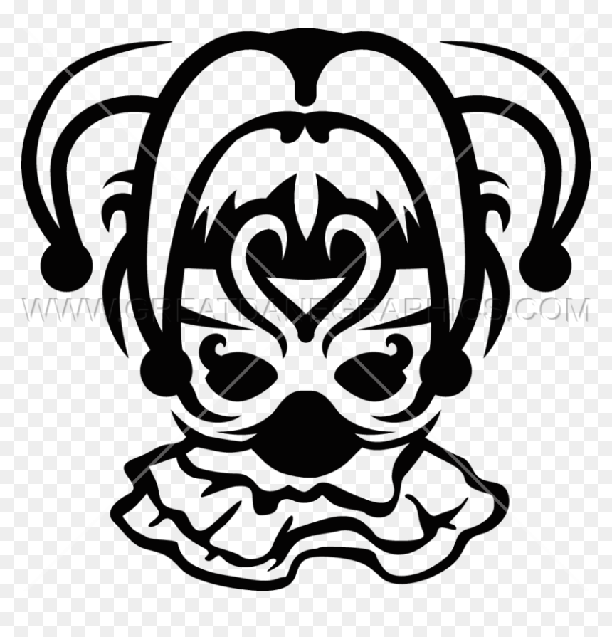 Transparent Mardi Gras Clipart - Mardi Gras Jester Black Mask, HD Png Download - mardi gras masks png