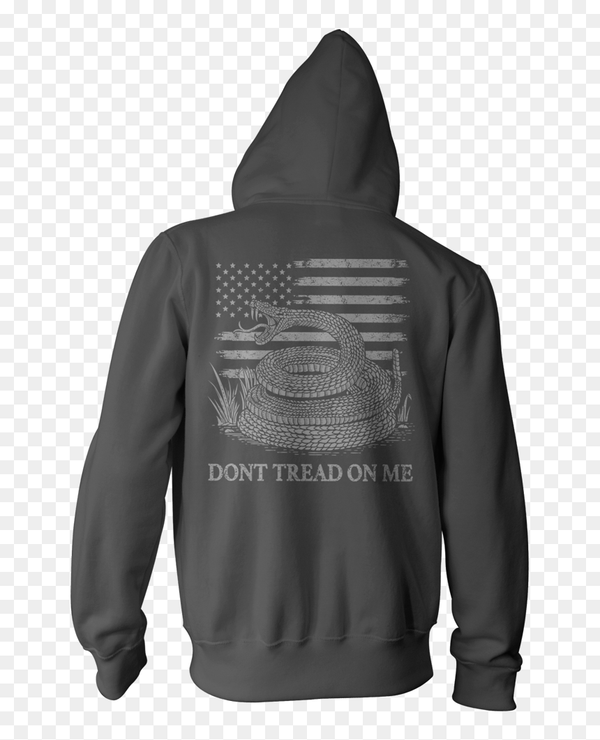 Dont Tread On Me Pullover Hoodie - Dtom Tread On Me Hoodie, HD Png Download - dont tread on me png