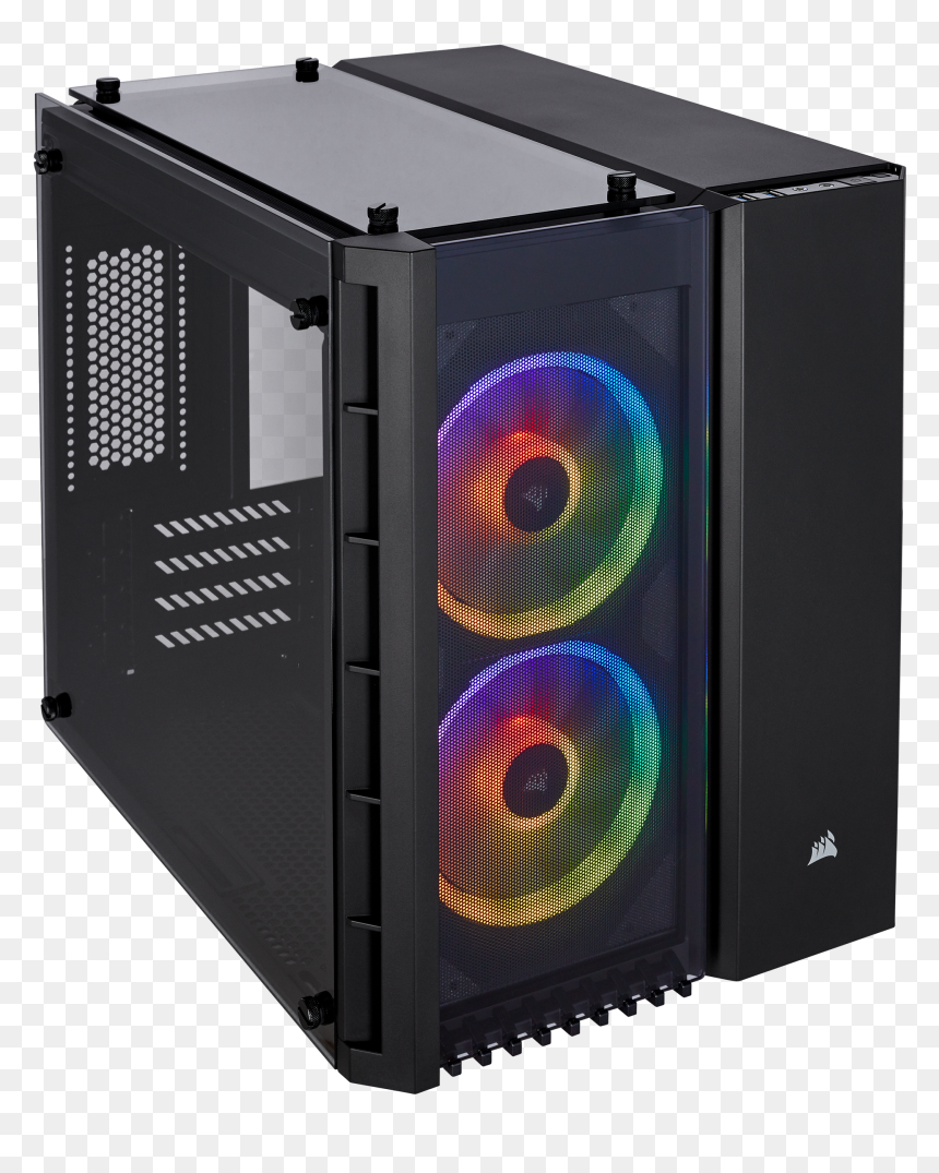 Corsair Crystal 280x Rgb, HD Png Download - computer case png