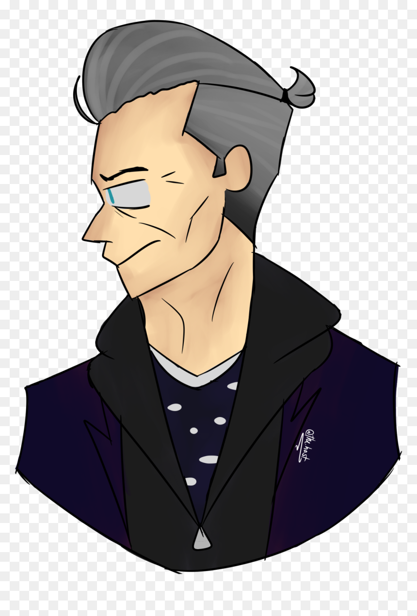 Cartoon, HD Png Download - man bun png