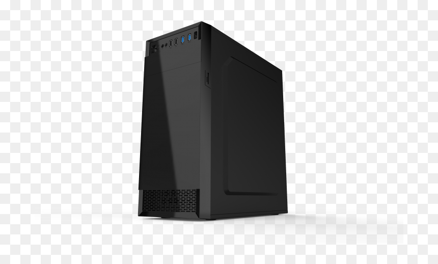 Computer Cases - Computer Hardware, HD Png Download - computer case png