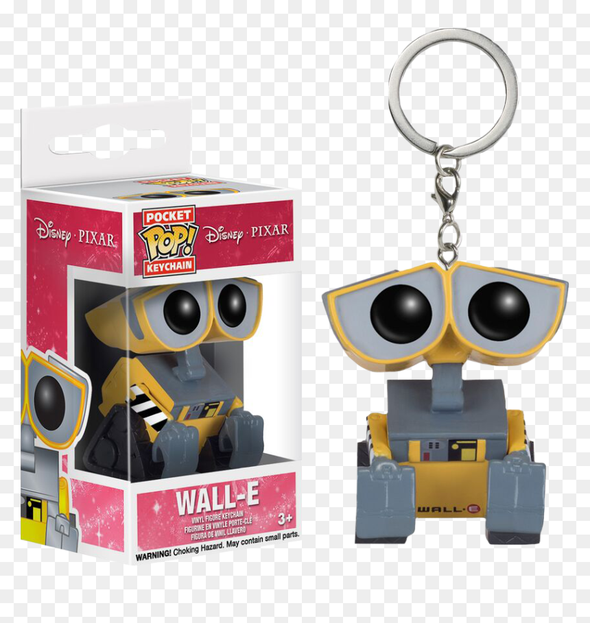 Wall-e Pocket Pop Vinyl Keychain - Wall E Funko Pop, HD Png Download - walle png