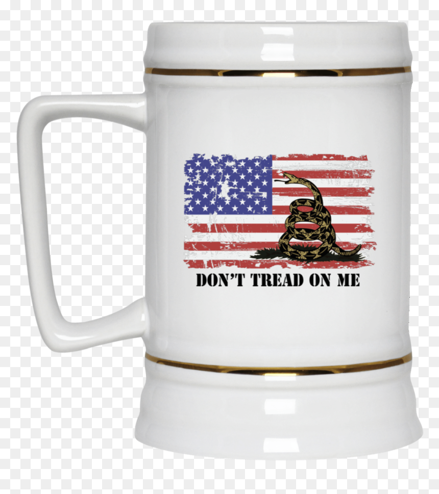 Chris Pratt Don"t Tread On Me Us Flag Mug Shirt, Hoodie - Beer Stein, HD Png Download - dont tread on me png