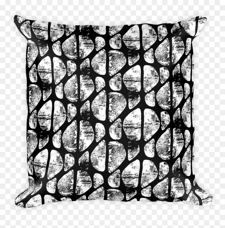Transparent Black Abstract Png - Cushion, Png Download - black abstract png