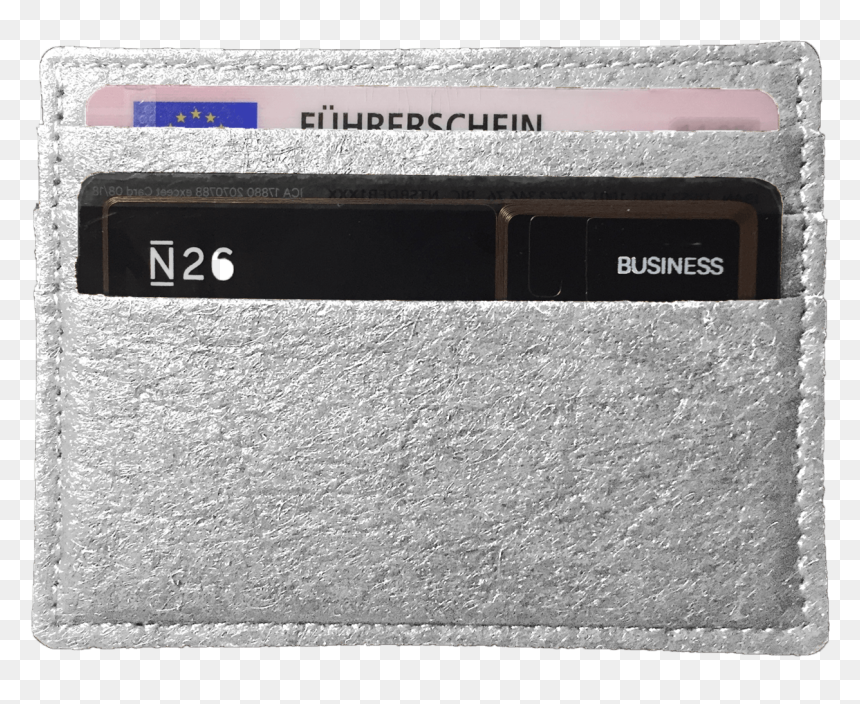 Vegan Wallet Silver - Wallet, HD Png Download - walle png