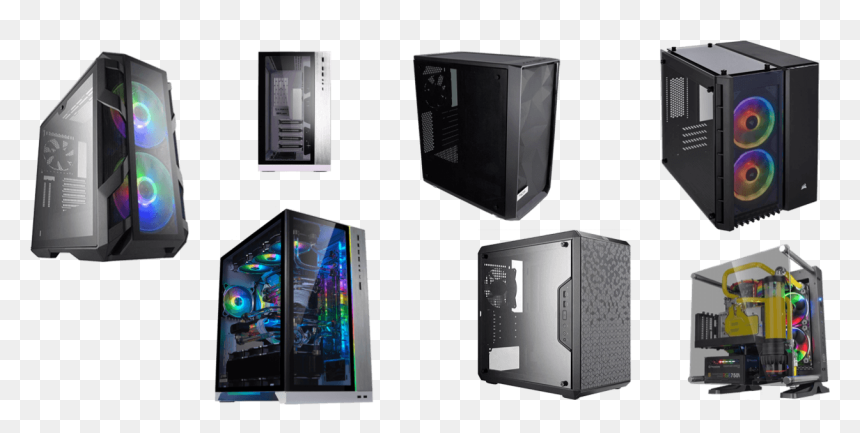 Best Pc Cases For Airflow - Computer Case, HD Png Download - computer case png
