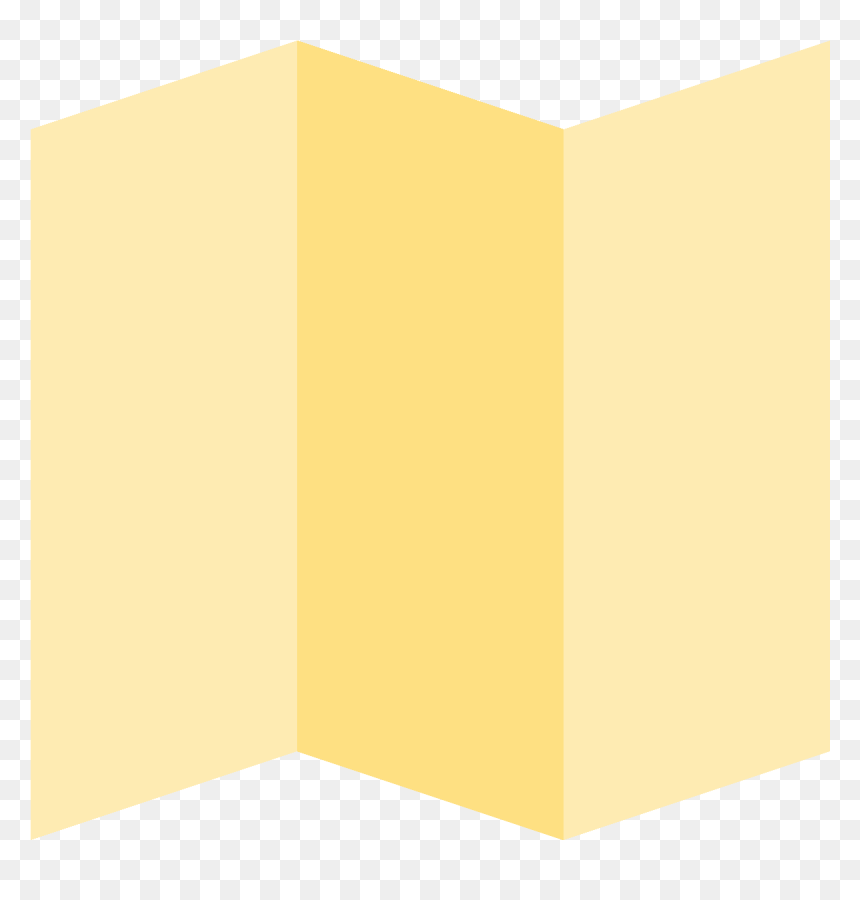 This Is A Picture Of A Folded Paper That Is Taller - Architecture, HD Png Download - folded paper png