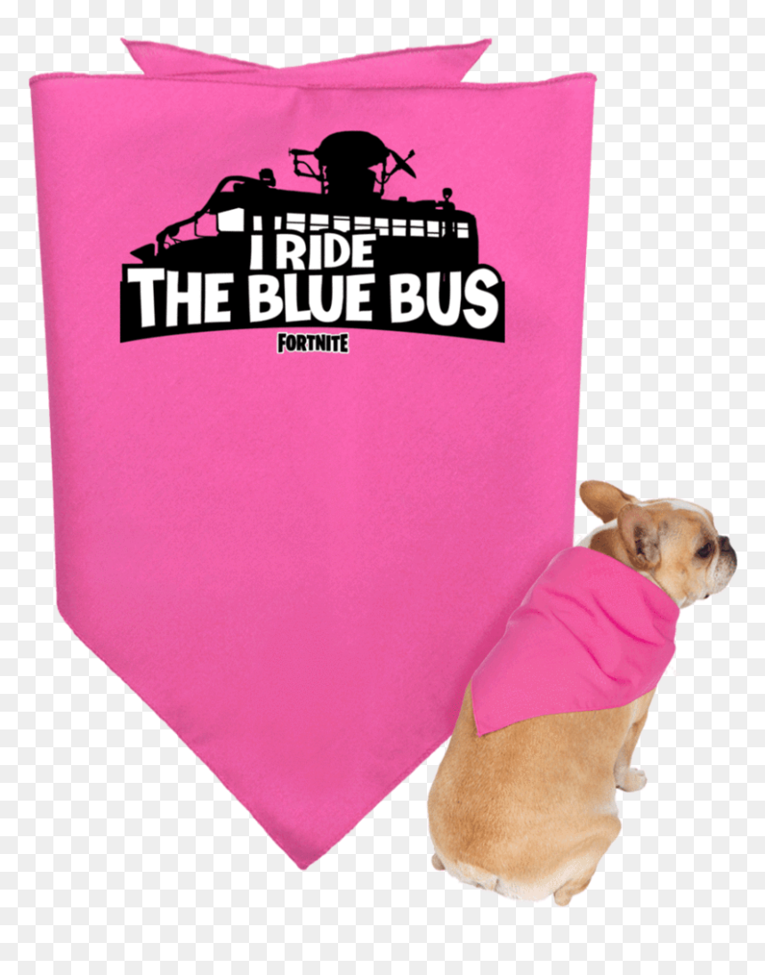 Fortnite Bus Doggie Bandana - Kerchief, HD Png Download - fortnite bus png