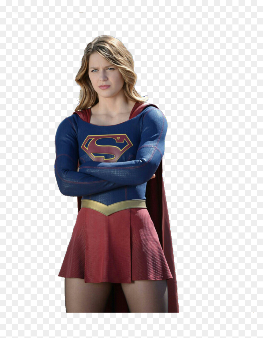 Transparent Supergirl Logo Png - Supergirl Png, Png Download - melissa benoist png