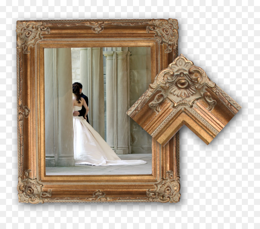 Vintage Wood Frame Png, Transparent Png - vintage wood frame png