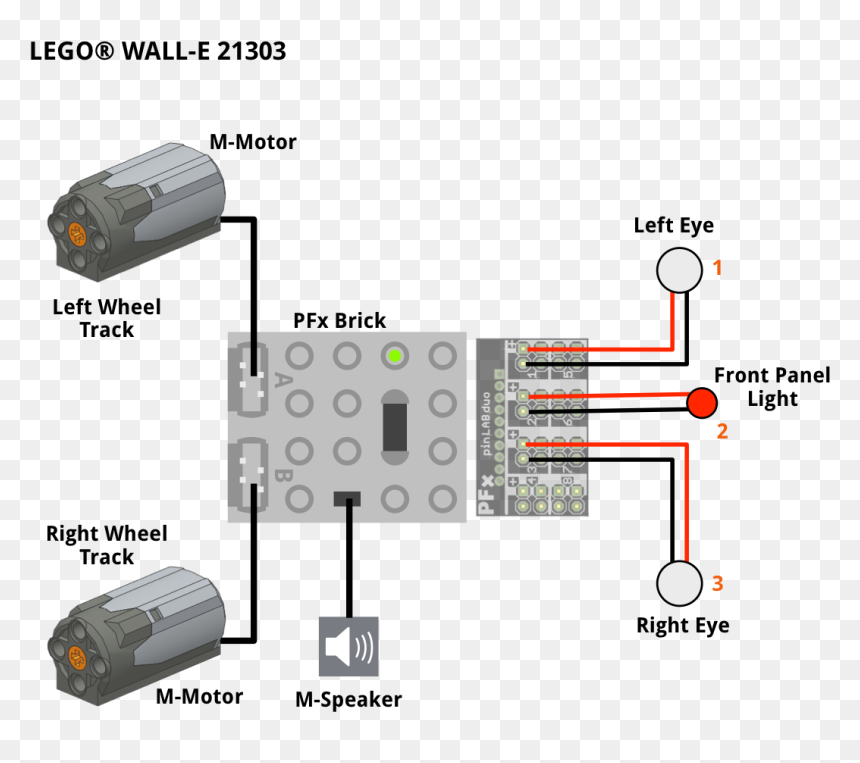 Lego Wall E Light, HD Png Download - walle png