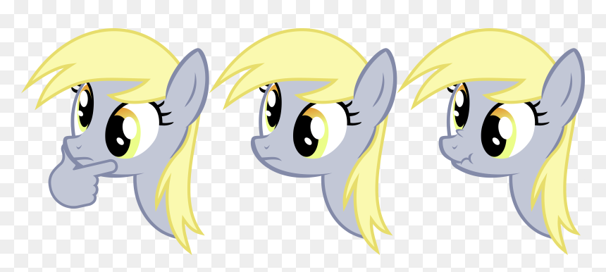 Derpy Hooves, HD Png Download - thinking meme png