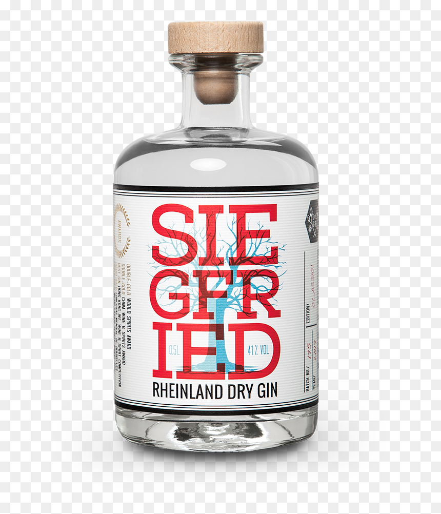 Siegfried Rheinland Dry Gin, HD Png Download - gold bottles png