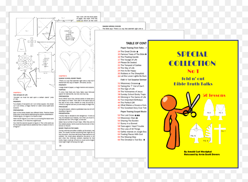 Cut Fold Talks Contents V2 - Arnold Westphal Paper Folding, HD Png Download - folded paper png