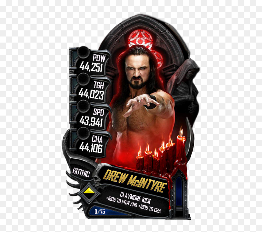 Wwe Supercard Gobbledy Gooker, HD Png Download - drew mcintyre png