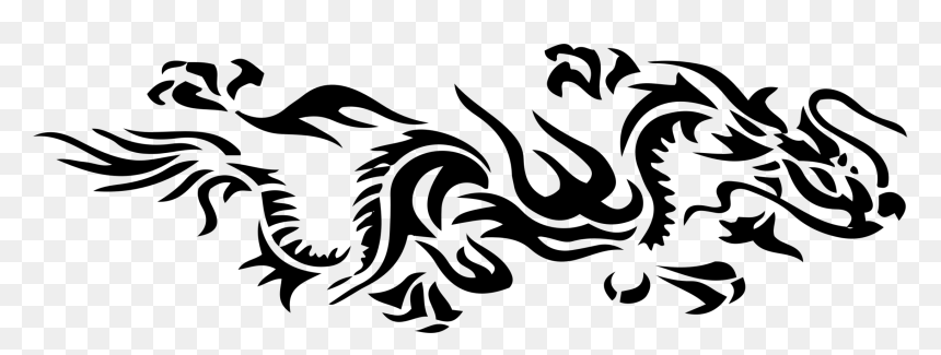 Visual Arts,art,monochrome Photography - Japanese Dragon Tattoo Transparent, HD Png Download - japanese tattoo png