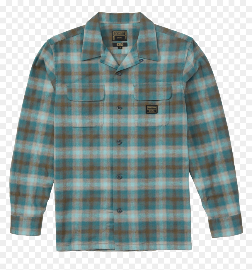 Emerica X Pendleton Ls Flannel, HD Png Download - flannel png