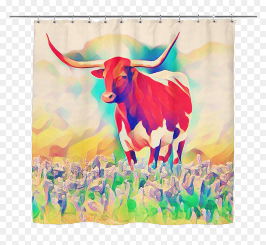 Abstract Longhorn, HD Png Download - bluebonnet png