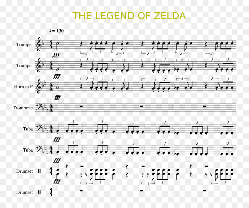 Beat My Heart Skipped Trumpet, HD Png Download - 8 bit zelda png