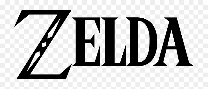 Legend Of Zelda - Legend Of Zelda Typography, HD Png Download - 8 bit zelda png