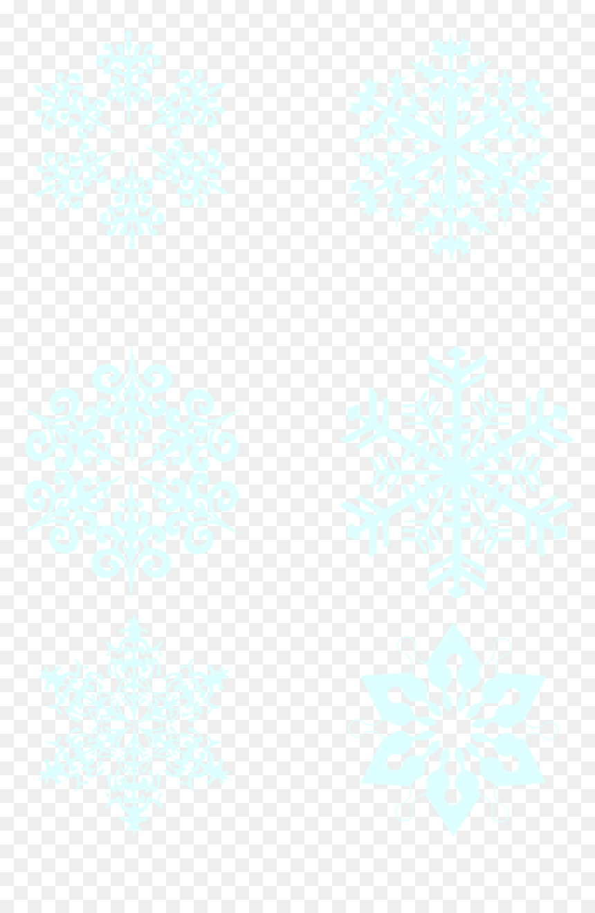 Blue Snowflake Winter Commercial Element Png And Psd - Motif, Transparent Png - blue snowflake png