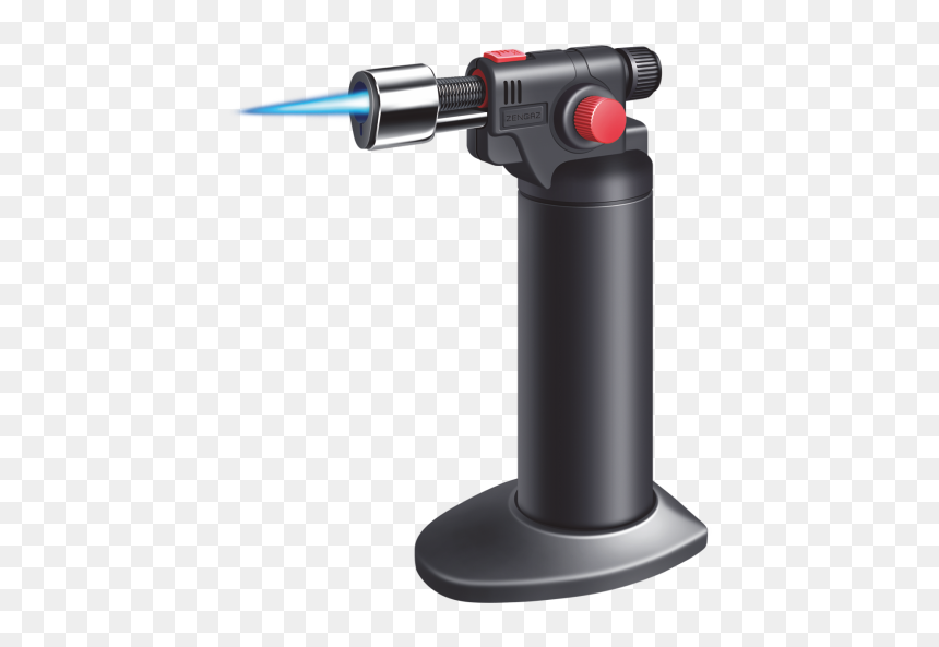 Zengaz Zt80 Micro Torch Jet Lighter Red, HD Png Download - torch flame png