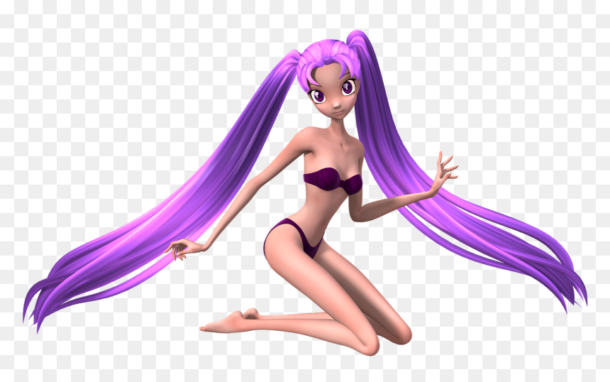 Cartoon, HD Png Download - manga girl png