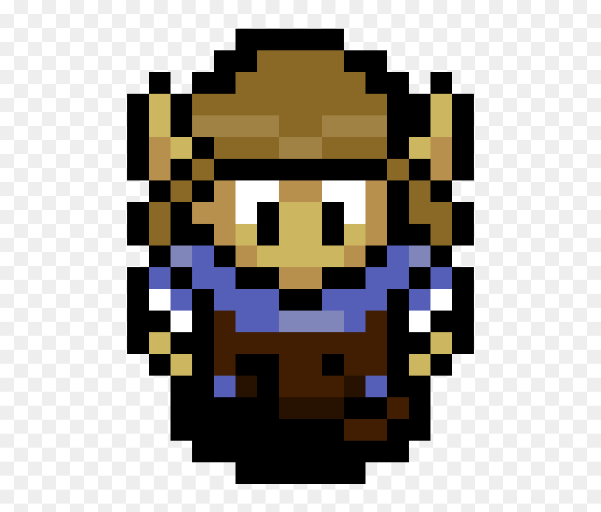 Link With Purple Hair, HD Png Download - 8 bit zelda png