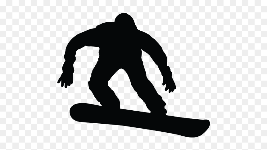 Drawings Of Snowboarders, HD Png Download - snowboarder png