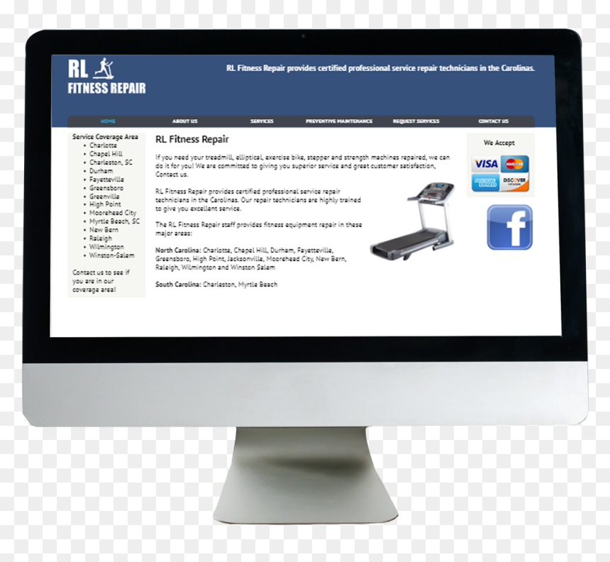 Computer Monitor, HD Png Download - blank computer screen png