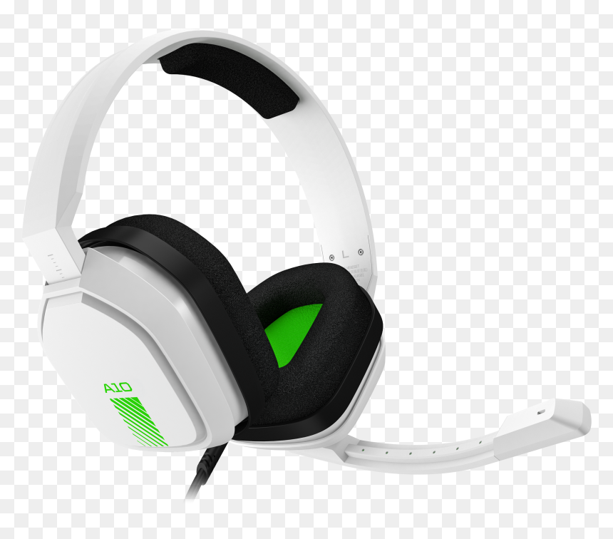 Astro A10 White, HD Png Download - skull with headphones png
