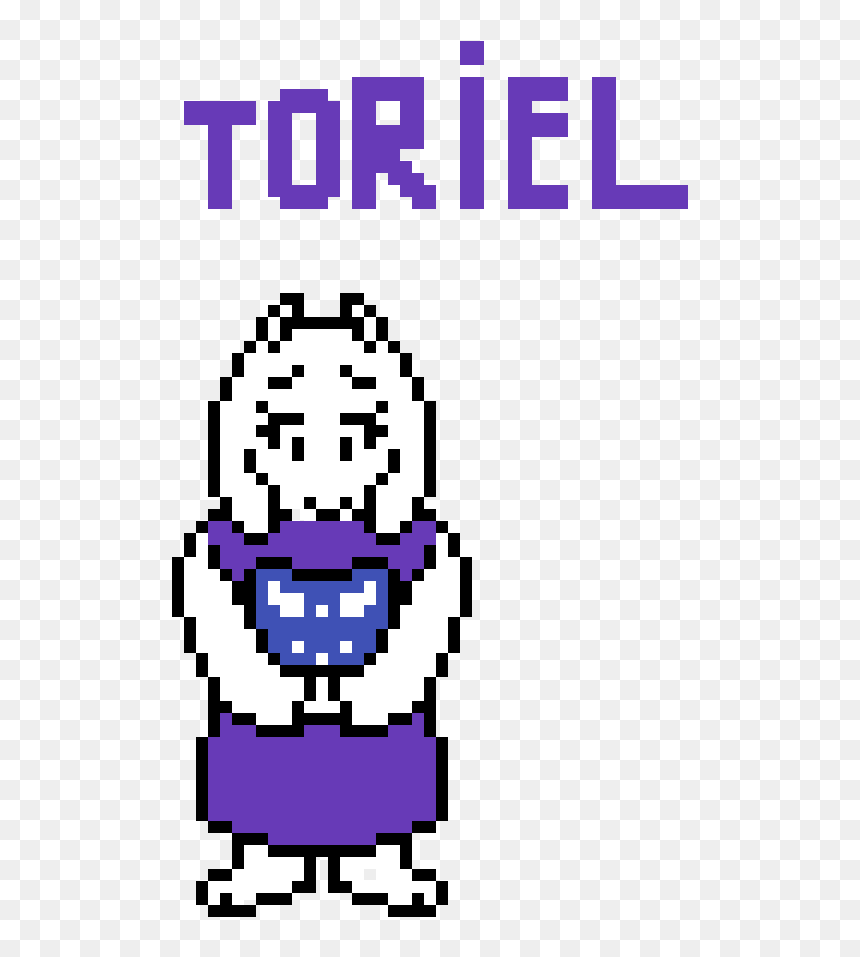 Colors Download Play Replay Settings - Toriel Undertale Pixel Art, HD Png Download - undertale toriel png
