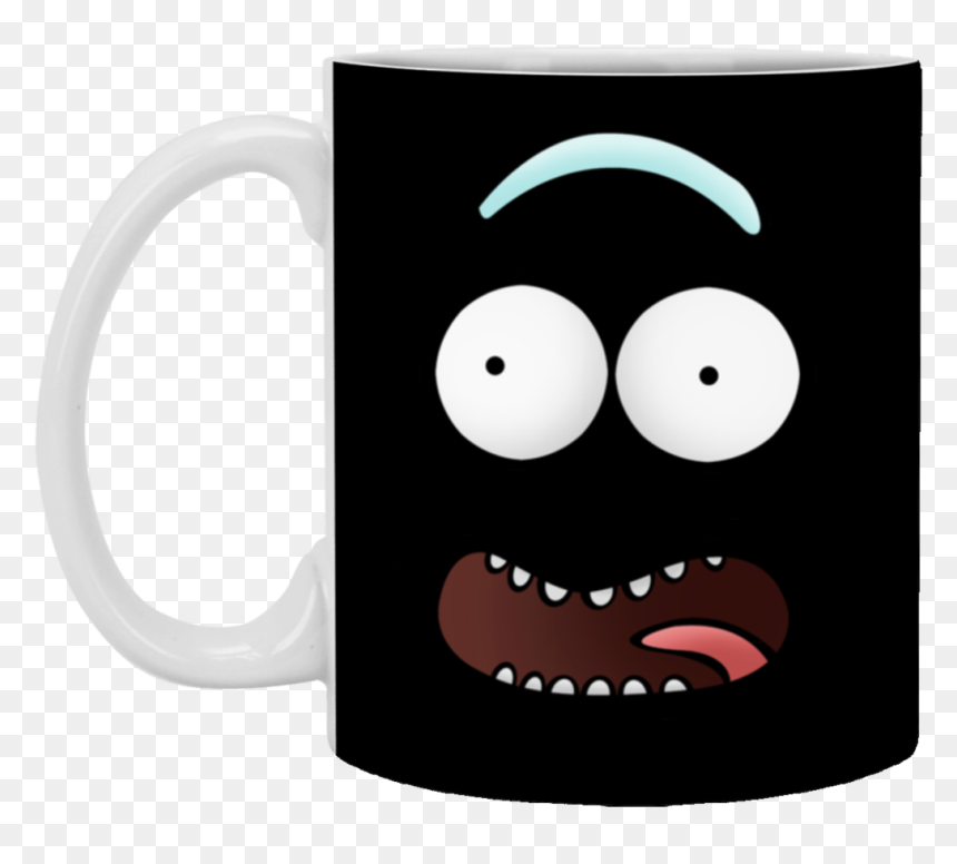 Transparent Funny Face Png - Mug, Png Download - rick face png