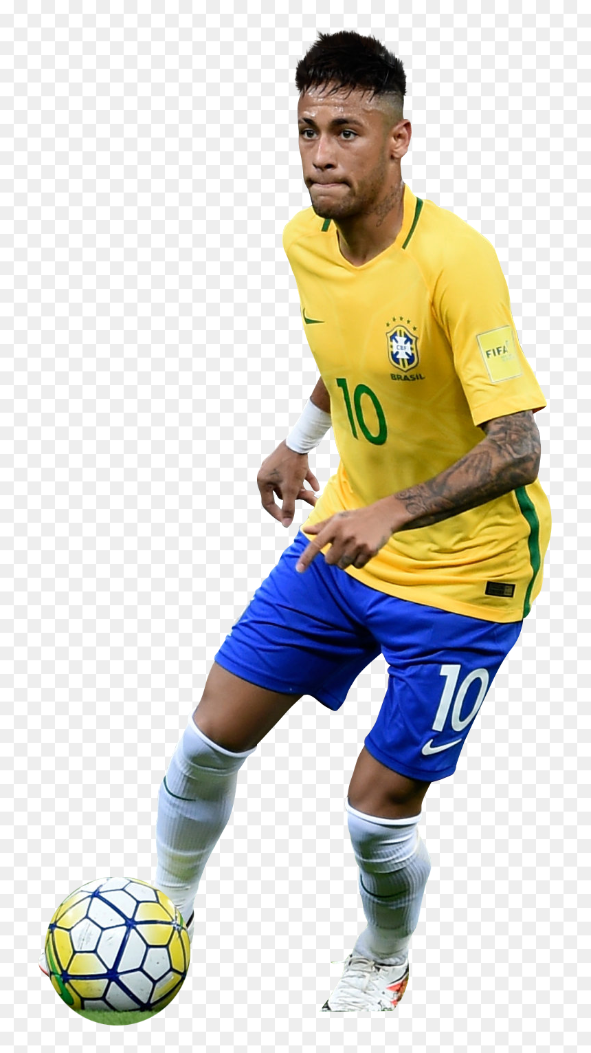 Brazil Picture Neymar Paris National Football F - Football Player Neymar Png, Transparent Png - neymar brazil png