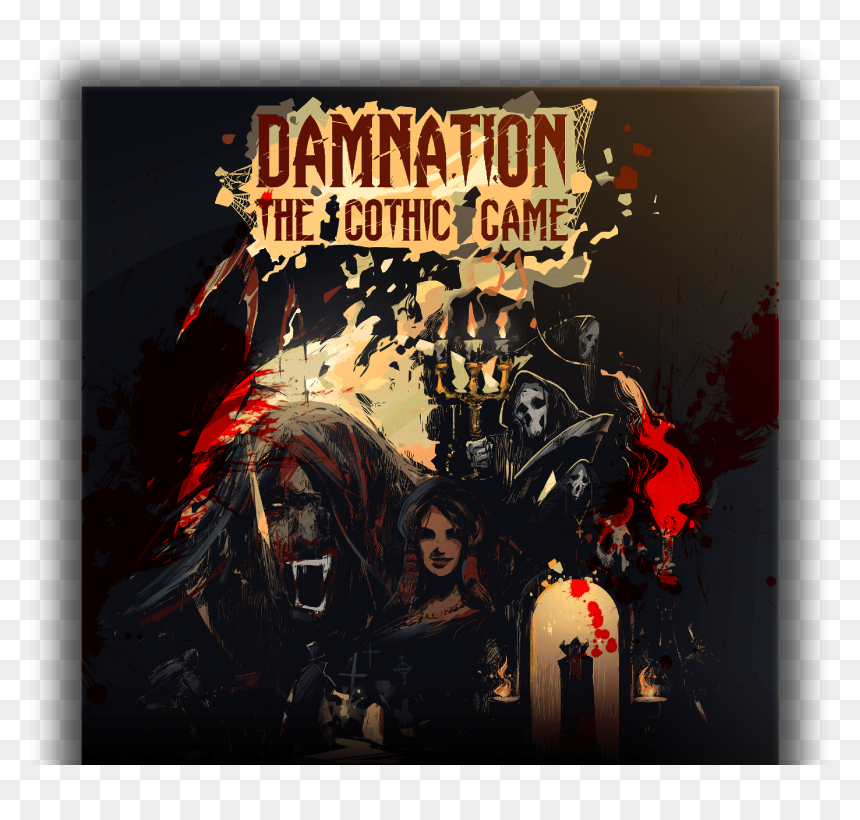 Damnation The Gothic Game, HD Png Download - gothic heart png