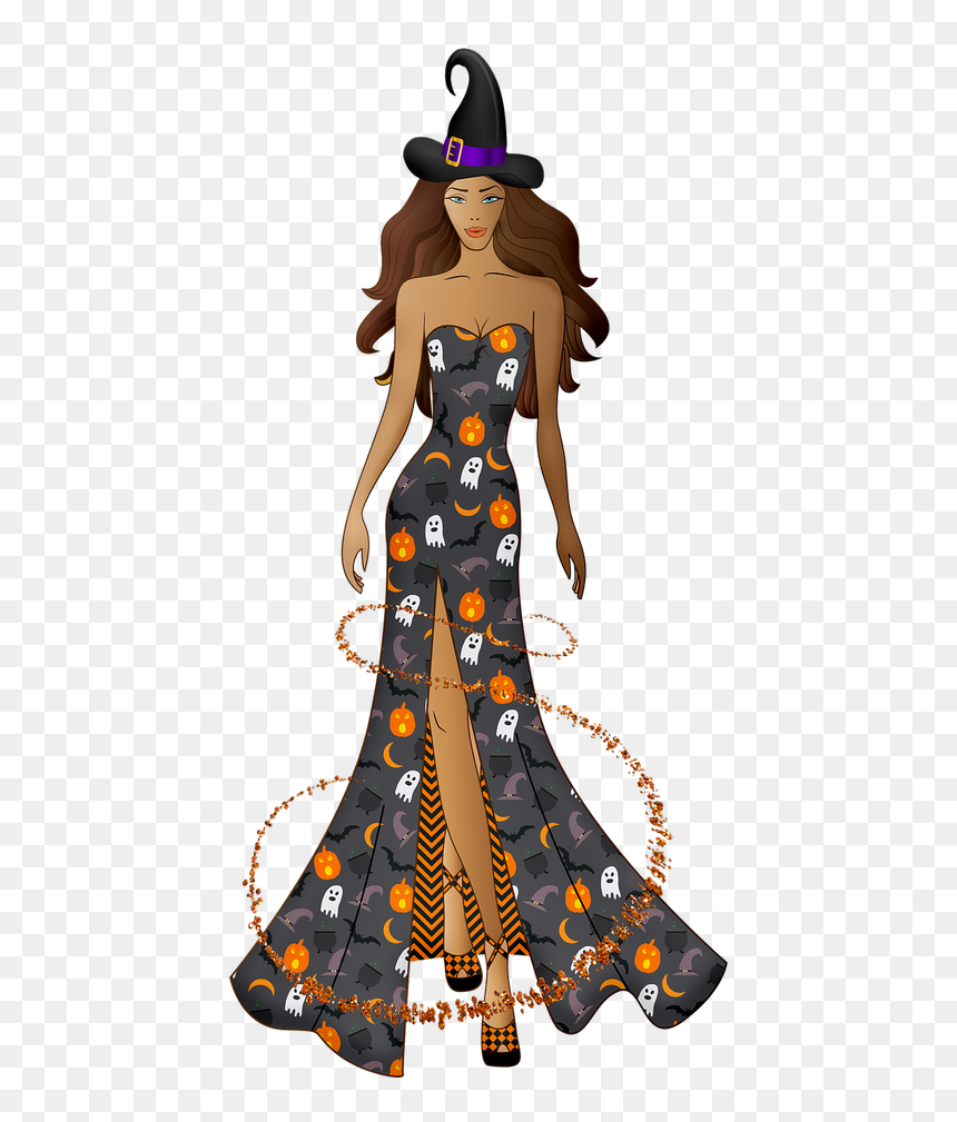 Sexy Halloween Witch Halloween Witch - Di Streghe Di Halloween, HD Png Download - sexy witch png