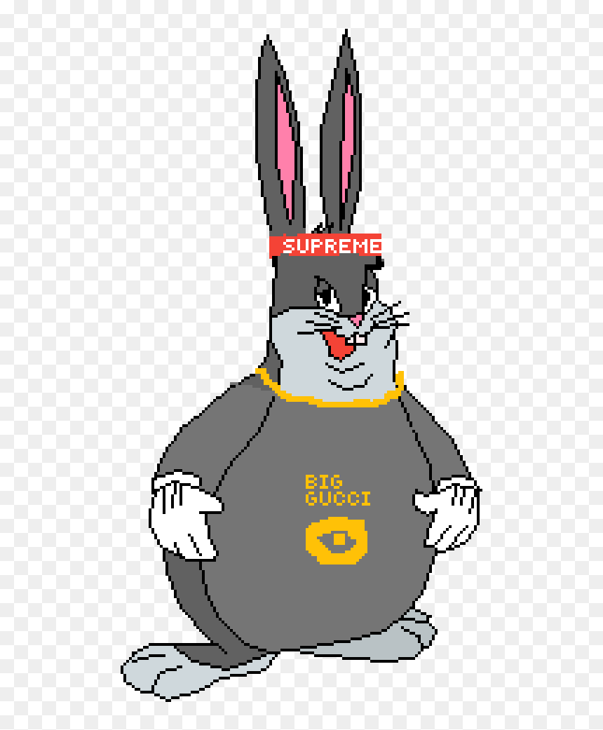 Big Chungus With Gucci, HD Png Download - hypebeast png