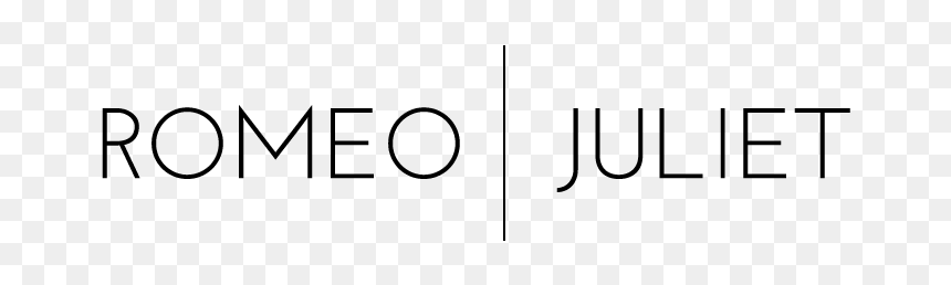 Black-and-white, HD Png Download - romeo and juliet png