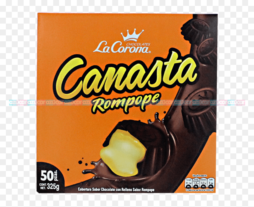 Canastas De Chocolate Rellenas De Rompope, HD Png Download - corona bucket png
