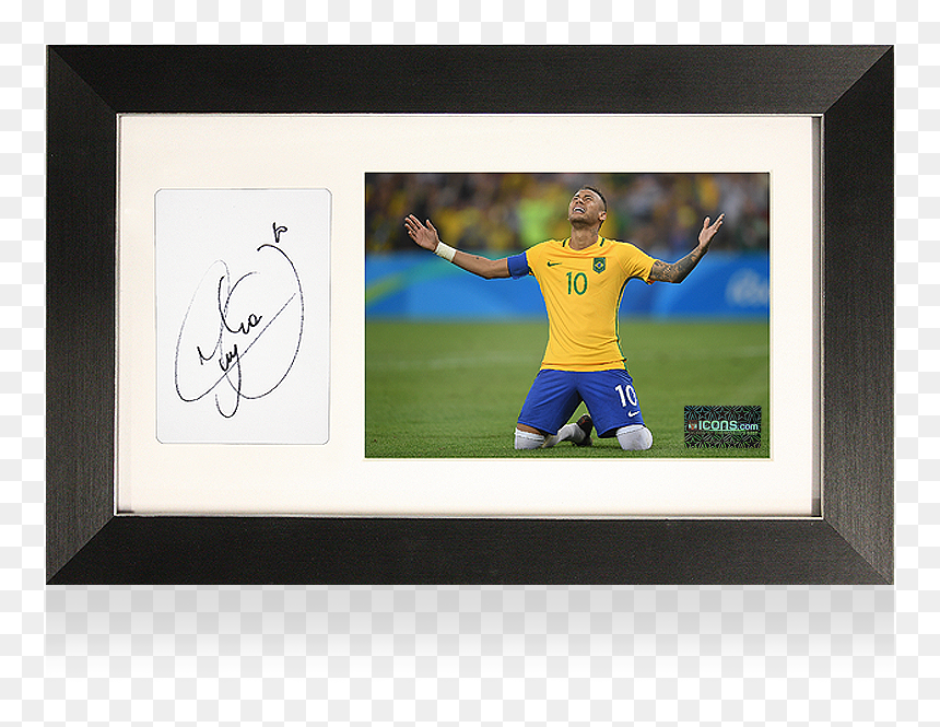 Picture Frame, HD Png Download - neymar brazil png