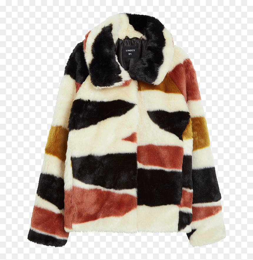 Lindex Pälsjacka, HD Png Download - fur coat png