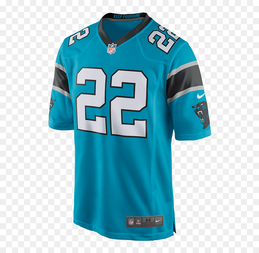 Christian Mccaffrey Panthers Jersey, HD Png Download - panthers helmet png