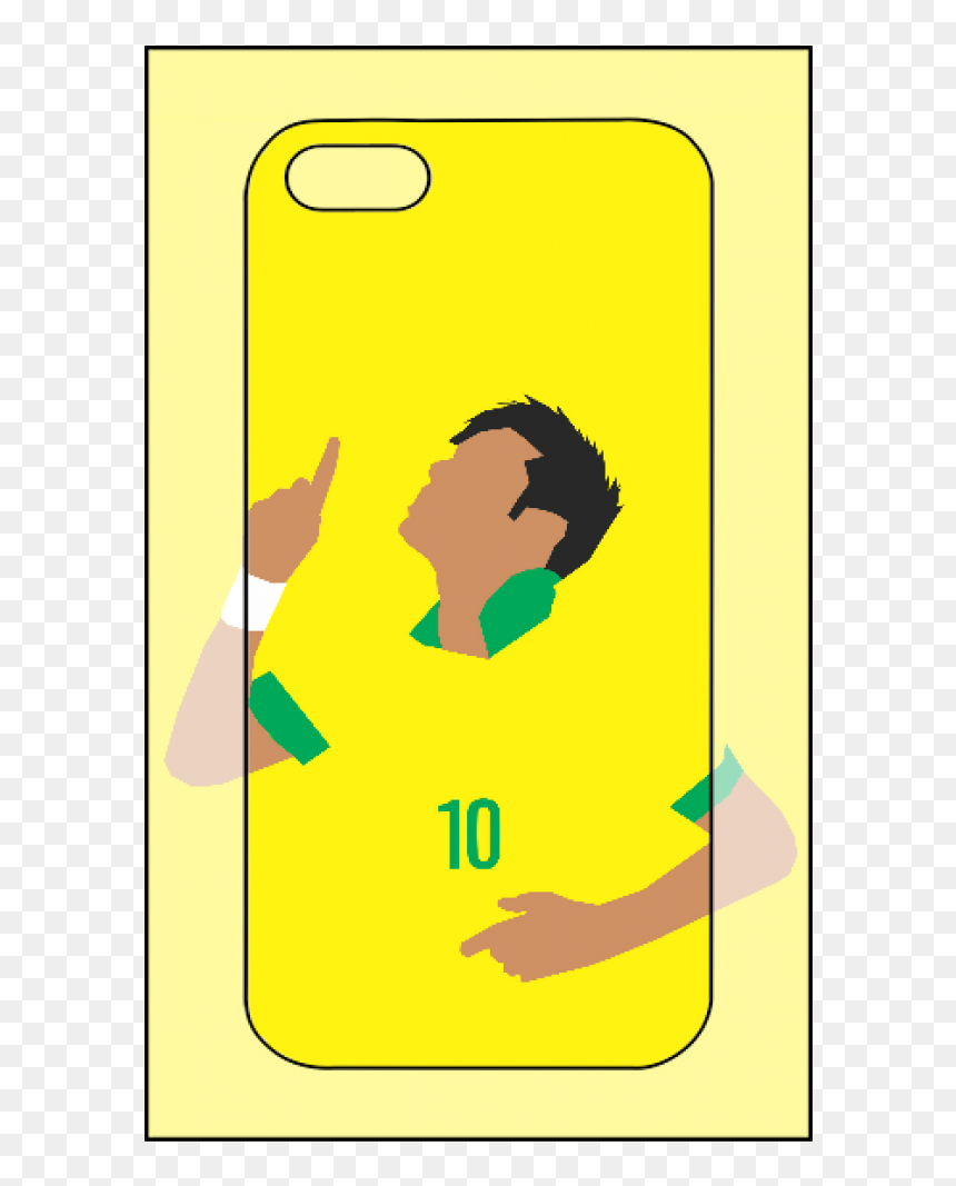 Mobile Phone Case, HD Png Download - neymar brazil png