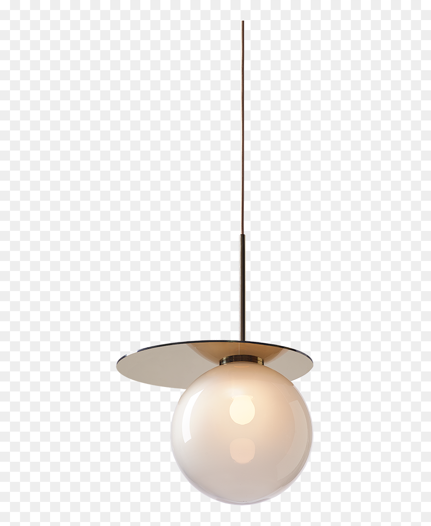 Umbra Pendant Light Grey / Polished Brass - Ceiling, HD Png Download - pendant light png