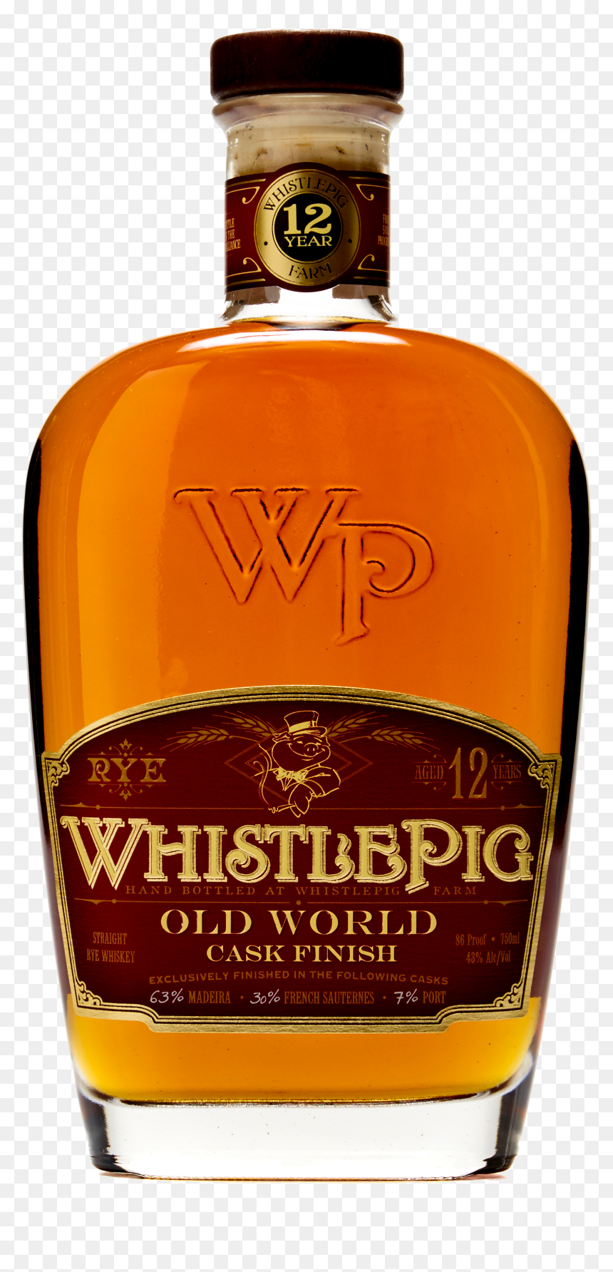 Assets Whistlepig Rye Yr Transparent Background - Whistlepig 12 Year Rye, HD Png Download - whiskey shot png