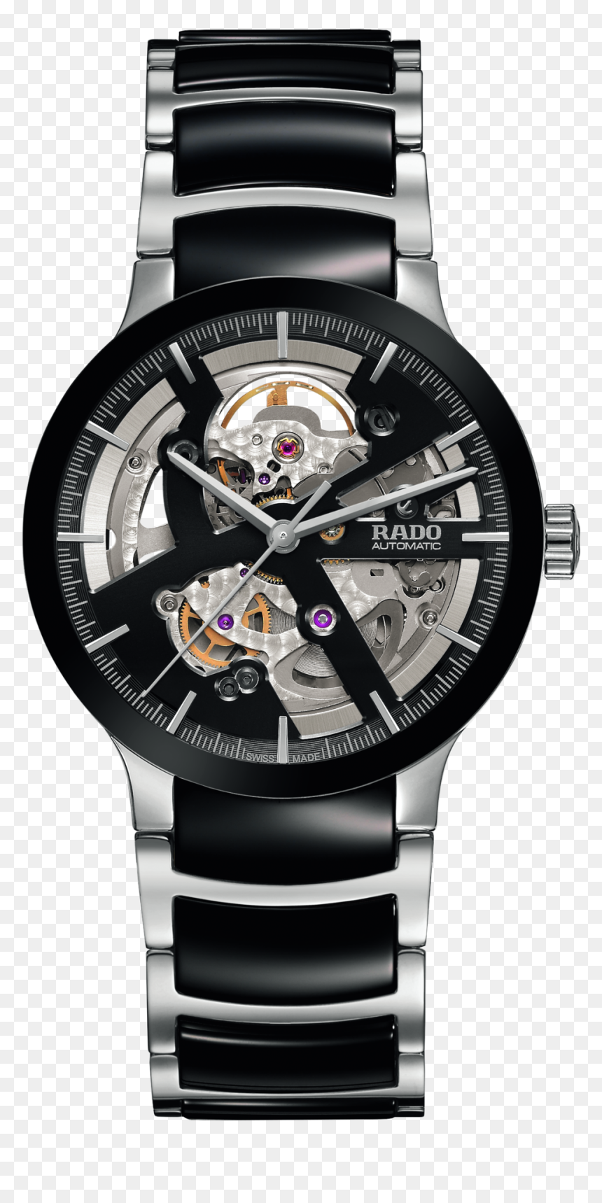 Centrix Automatic Open Heart R30178152 - Rado Centrix Automatic Open Heart, HD Png Download - open heart png