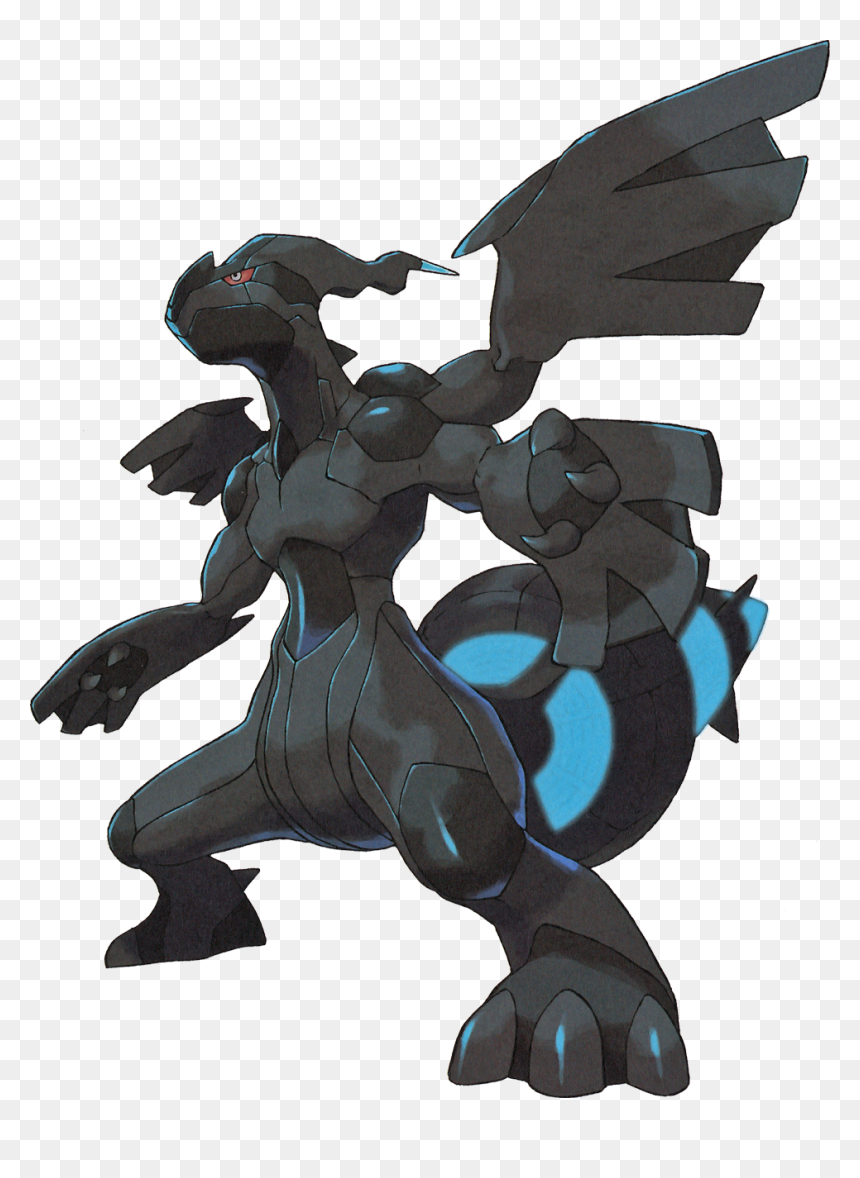 Pokemon Black And White, HD Png Download - zekrom png