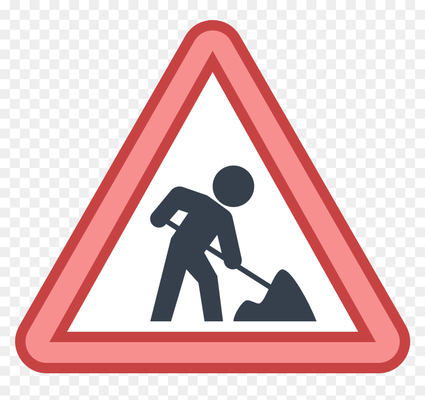 Under Construction Flat Icon, HD Png Download - traffic icon png