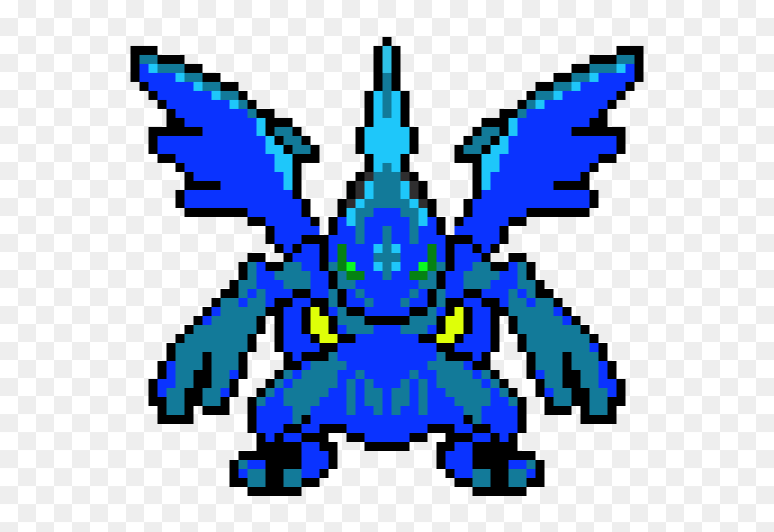 Zekrom Sprite Transparent, HD Png Download - zekrom png